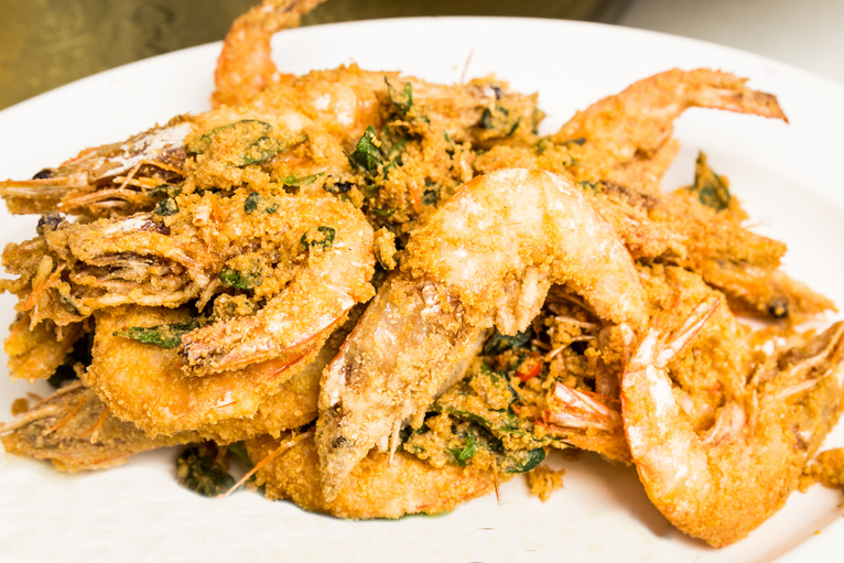 Fried Prawn Butter Milk Style
