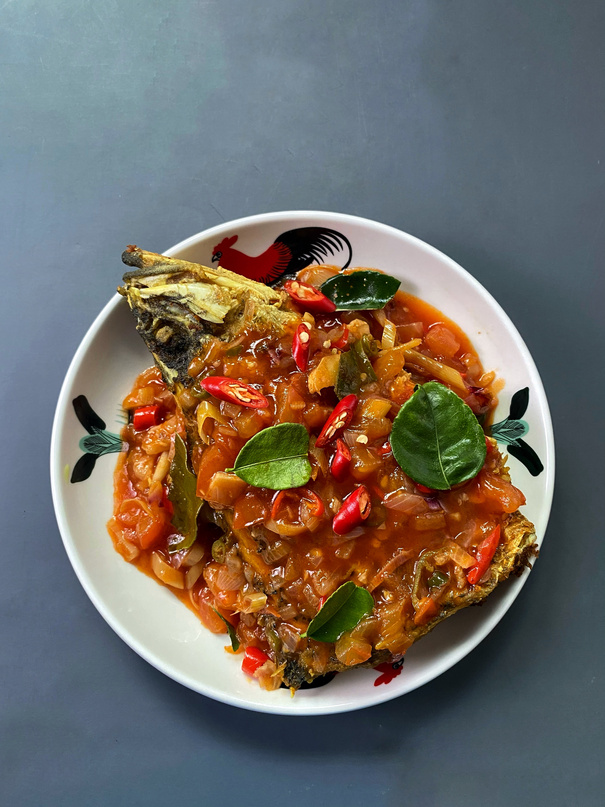 Ikan Siakap Tiga Rasa